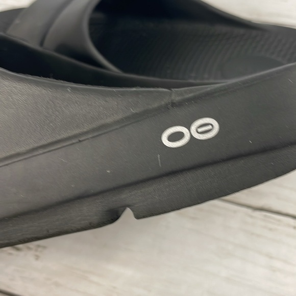 Oofos OOahh Black Slide - Picture 12 of 12